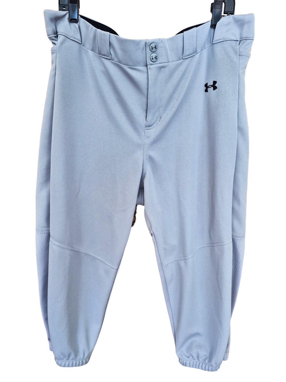 Under Armour HeatGear Gray Baseball Pants XXL Athletic Knicker Style